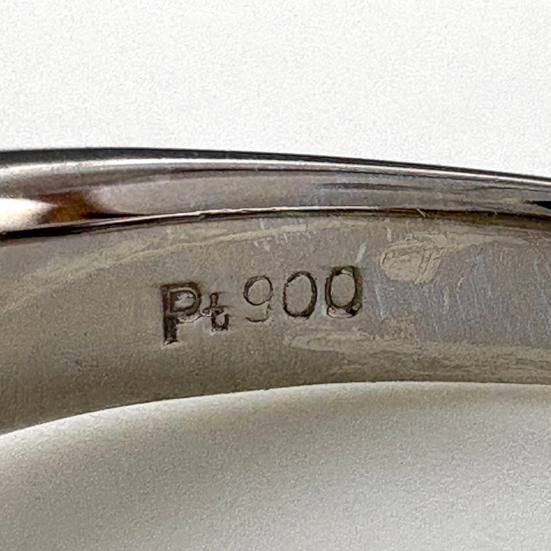 SAPPHIRE DESIGN RING PLATINUM - 2