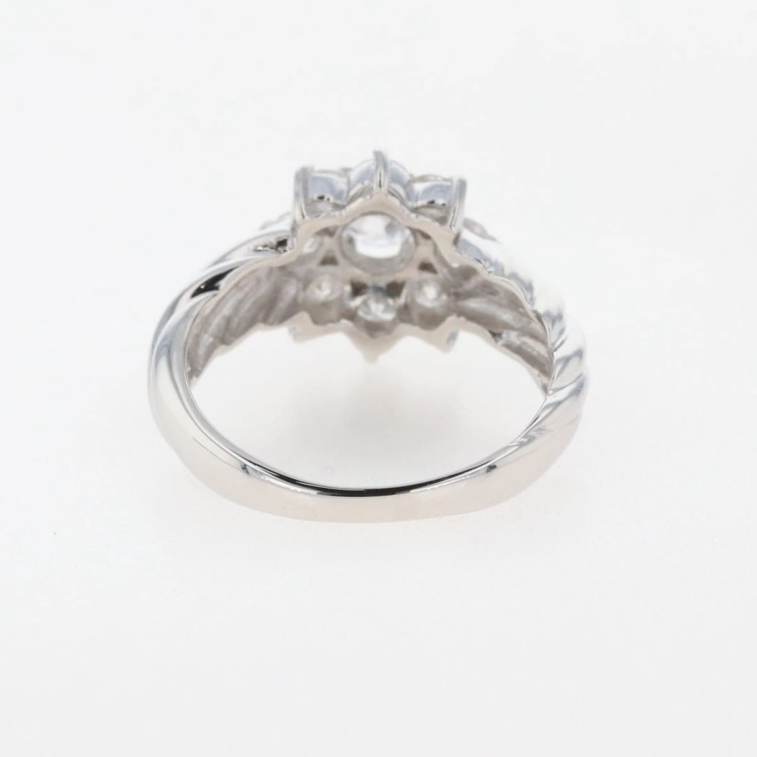 MELEE DIAMOND DESIGN RING PLATINUM - 5