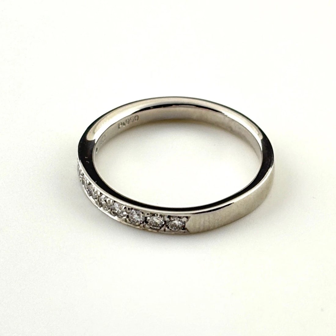 4? MELEE DIAMOND DESIGN PLATINUM RING PT950 DIAMOND (1 of 2)