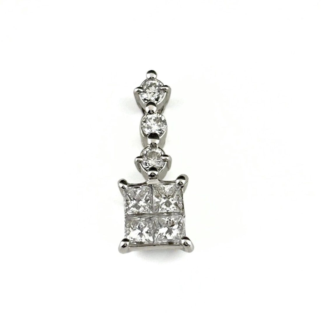 MELEE DIAMOND DESIGN PENDANT HEAD PLATINUM (1 of 2)