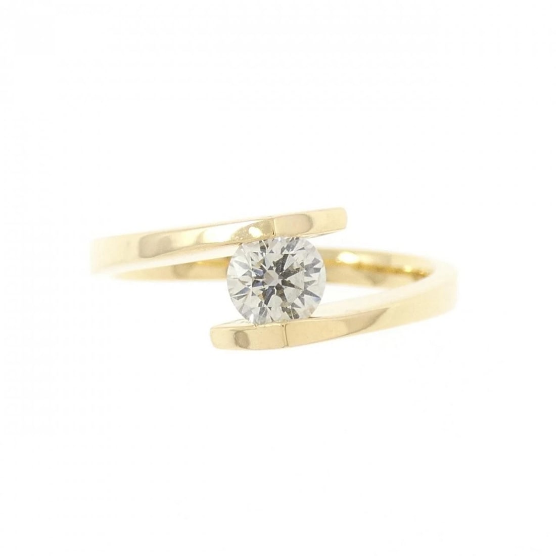 K18YG DIAMOND RING - 2