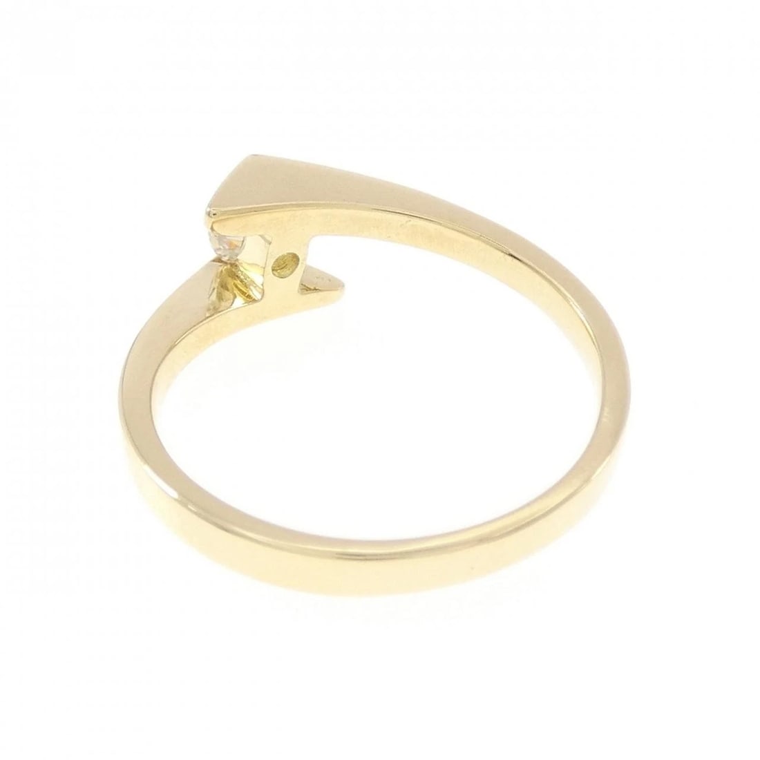 K18YG DIAMOND RING - 3