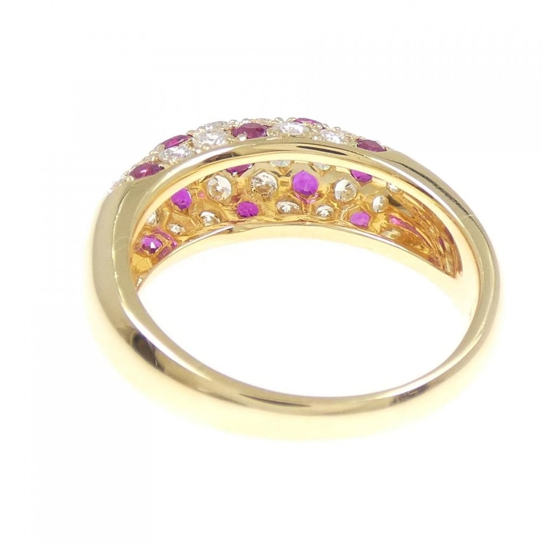 K18YG RUBY RING - 3