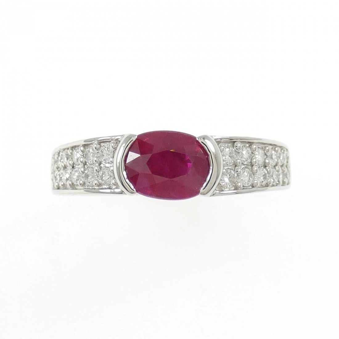 PT900 RUBY RING - 2