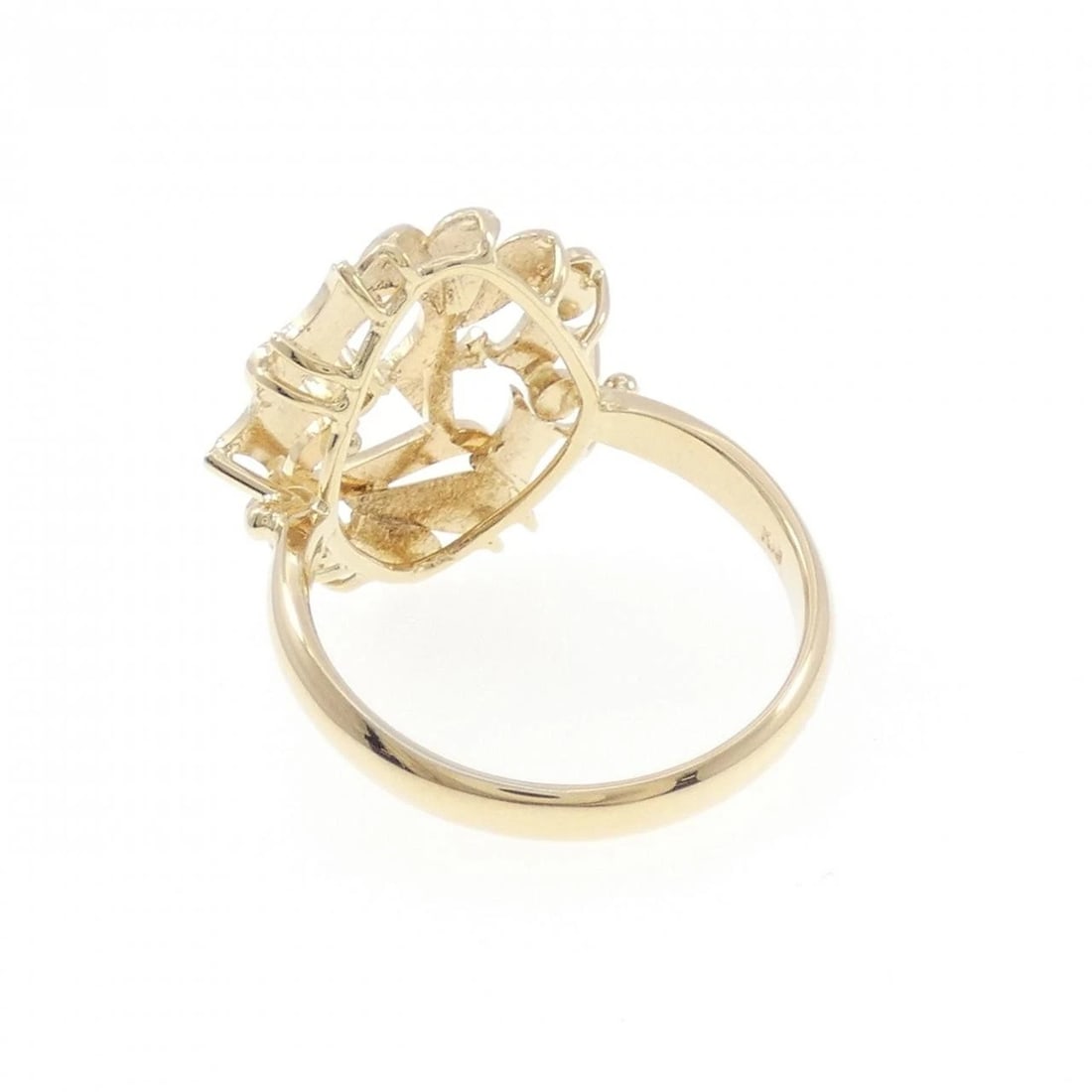 K18YG DIAMOND RING - 3