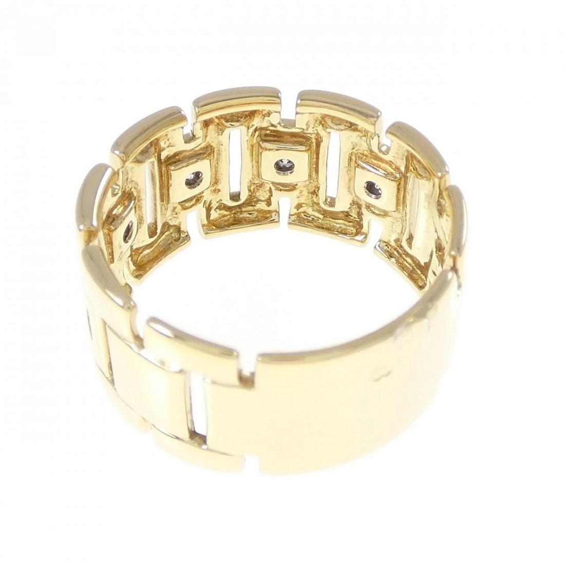 750YG DIAMOND RING - 3