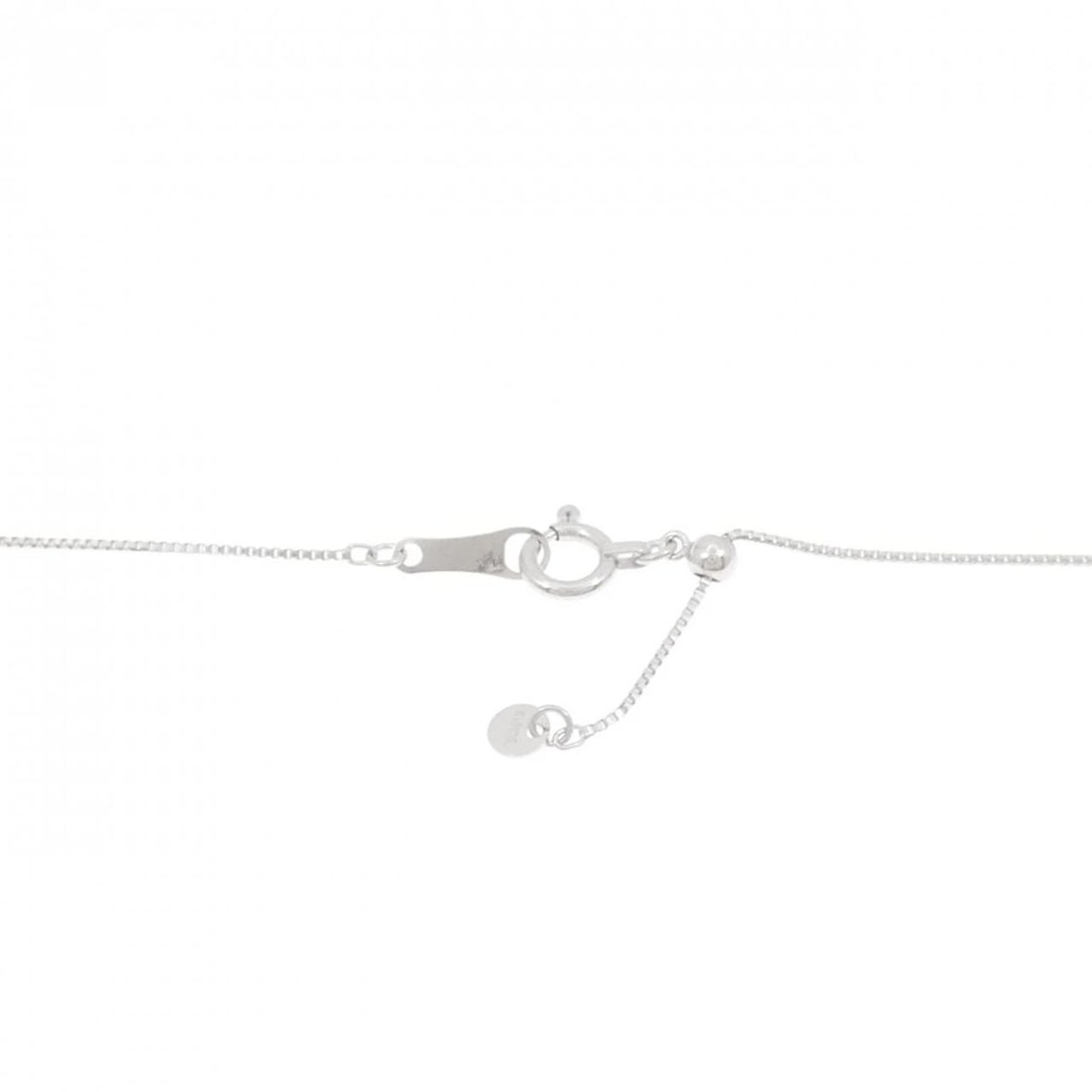 750WG K18WG RUBY NECKLACE - 4