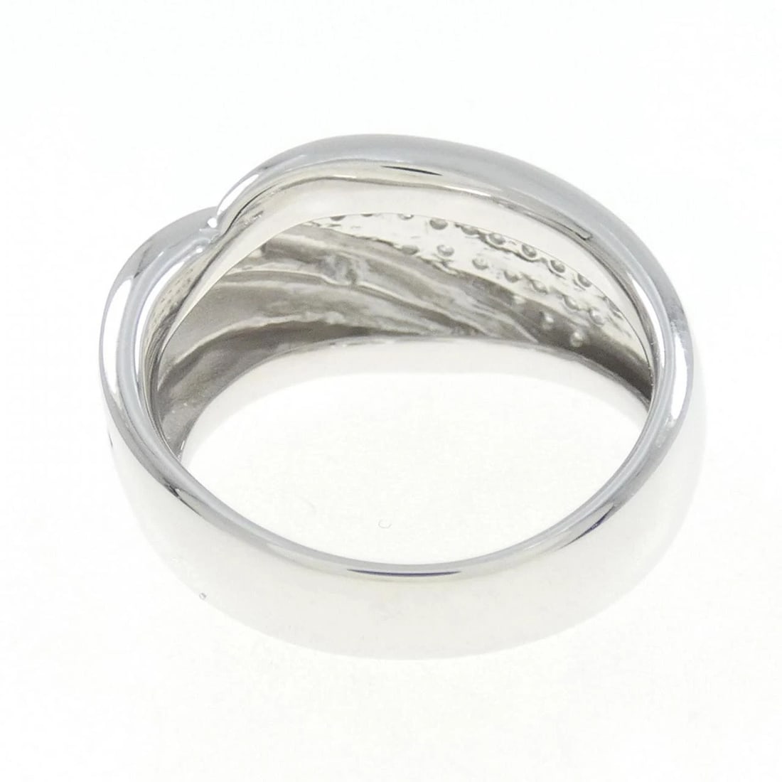 K18WG DIAMOND RING - 3