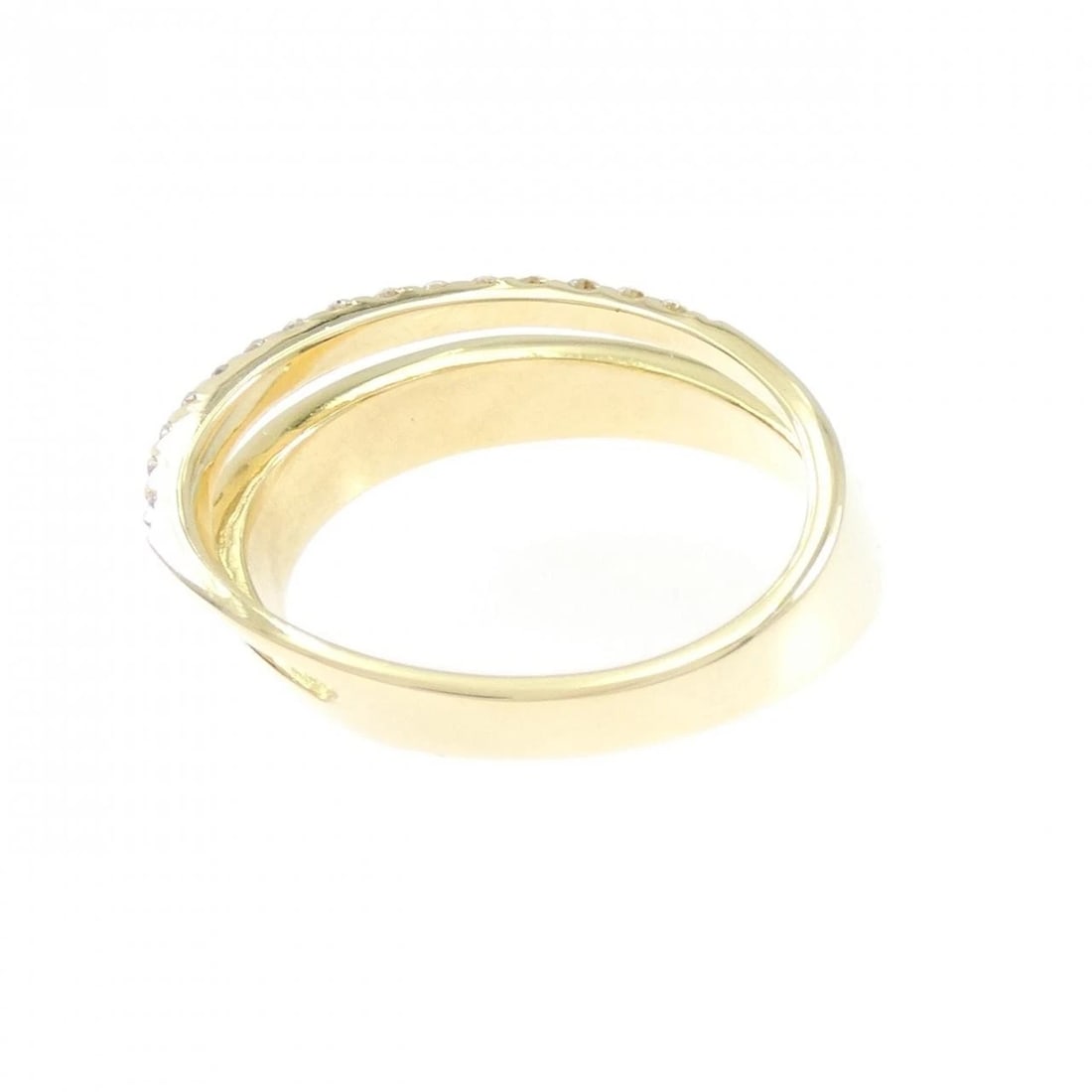 K18YG DIAMOND RING - 3