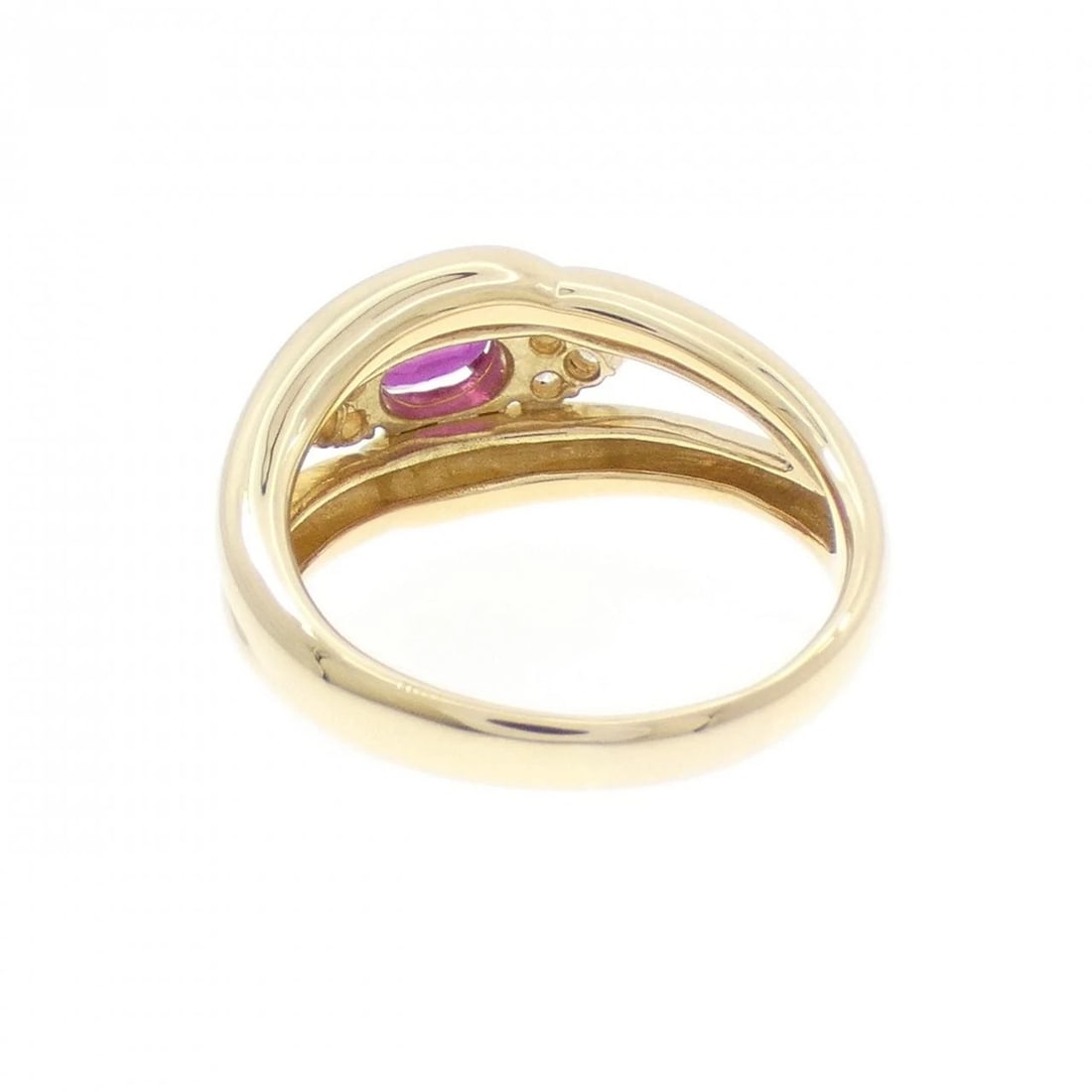 K18YG RUBY RING - 3