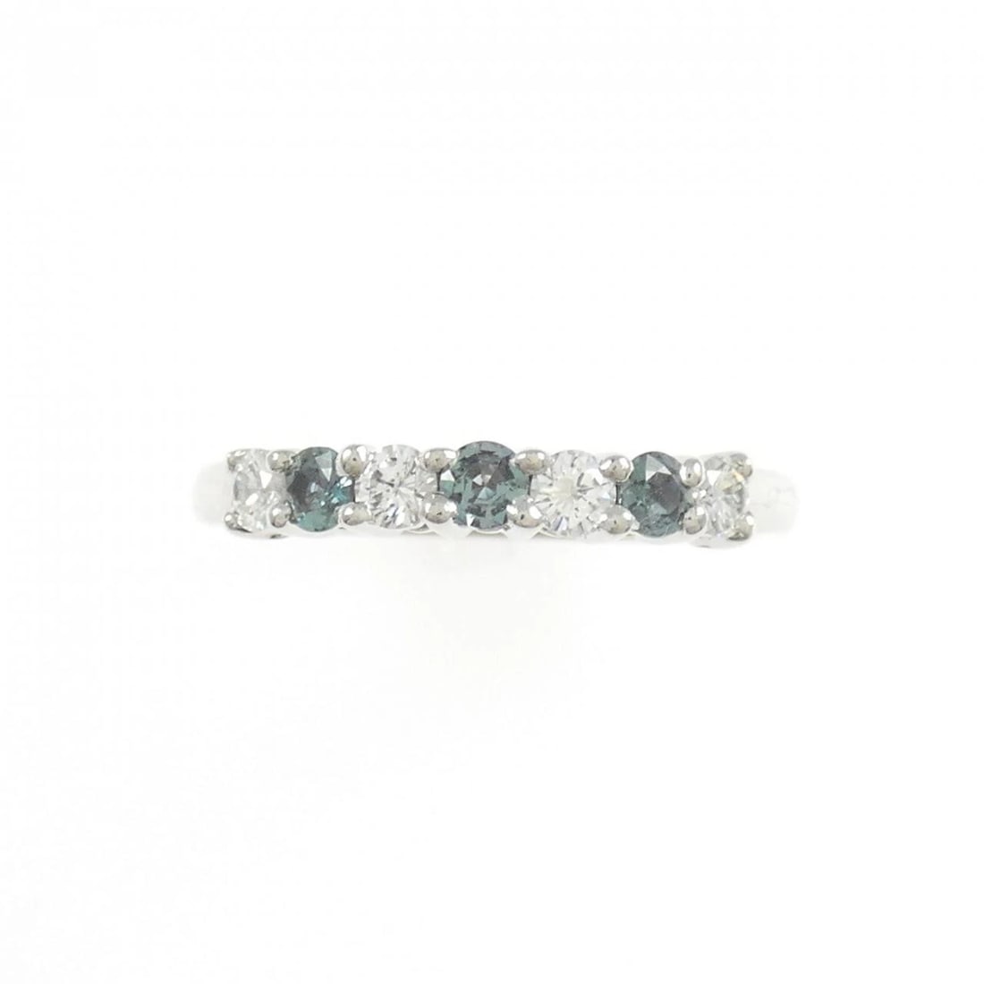 PT900 ALEXANDRITE RING - 2