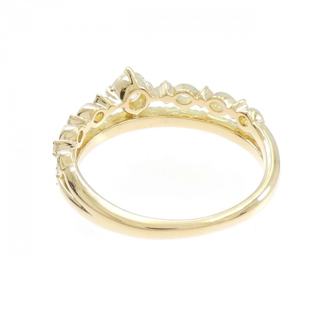 K18YG DIAMOND RING - 3