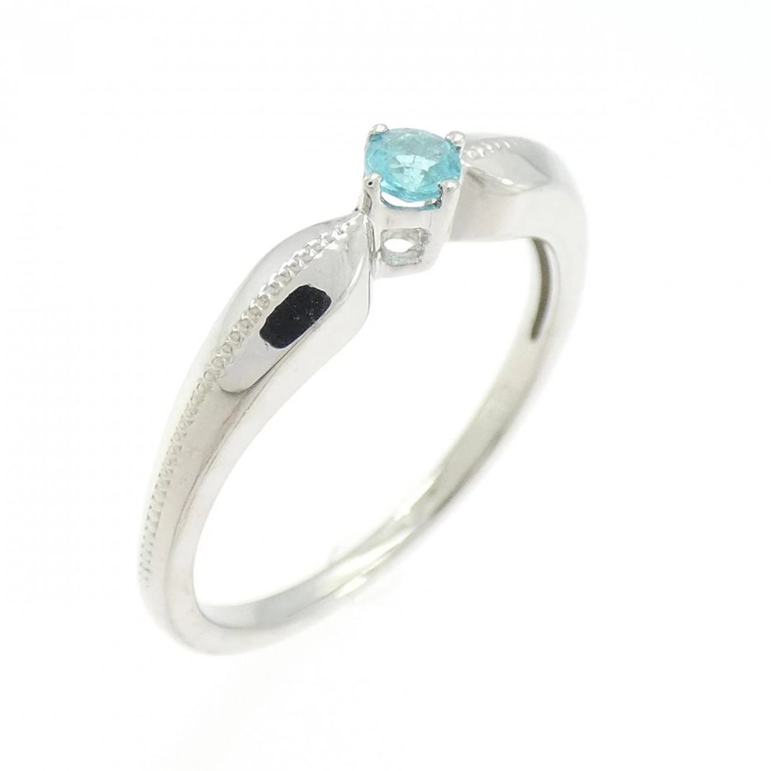 K18WG TOURMALINE RING: K18WG Tourmaline Ring Brand: Unbranded Type: Ring Material: K18 White Gold, Main Stone/Creation tourmaline Color: white gold Size: 8US Accessories: None Accessories Notice: When purchasing