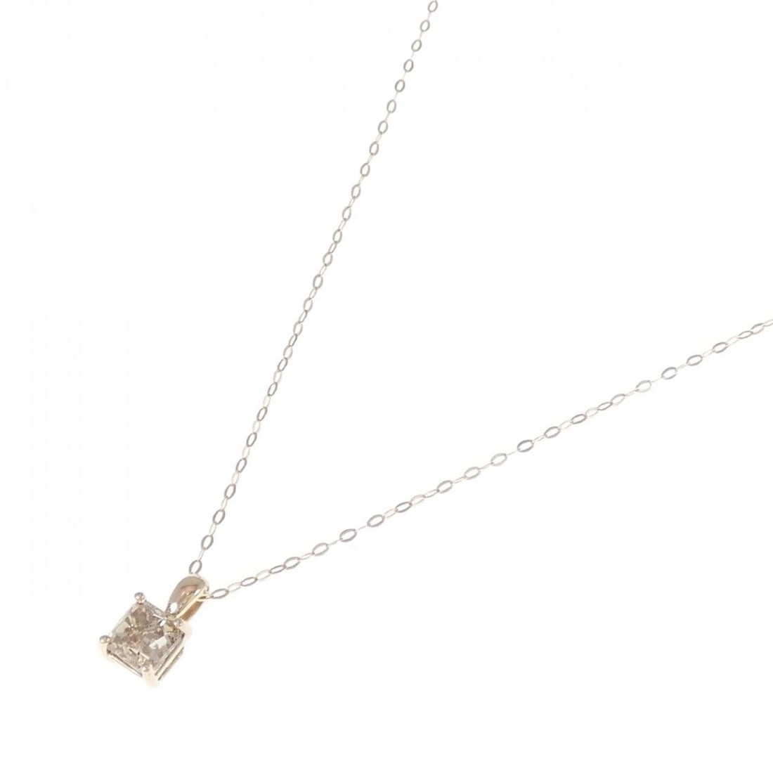 K18PG DIAMOND NECKLACE - 2