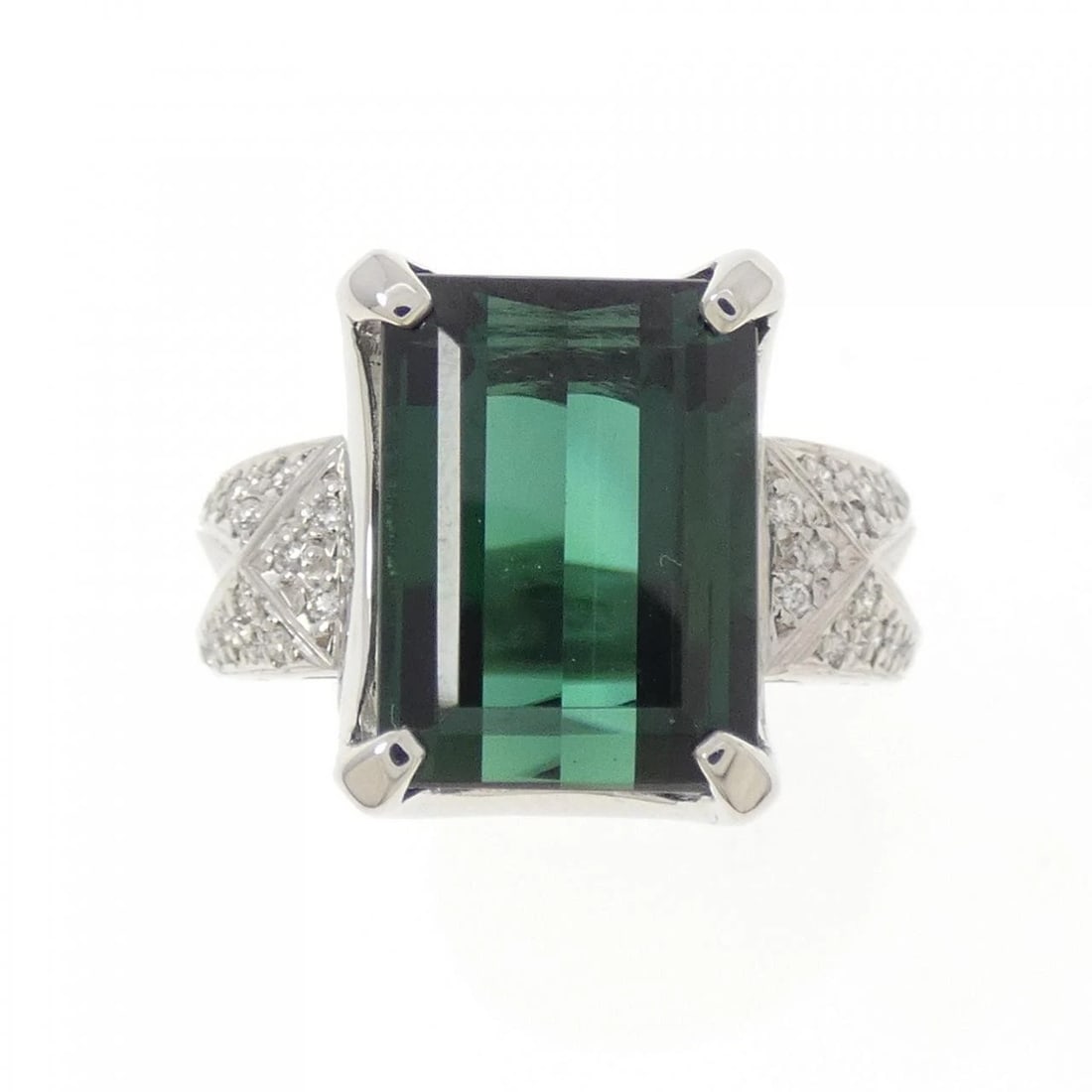 PT900 TOURMALINE RING - 2