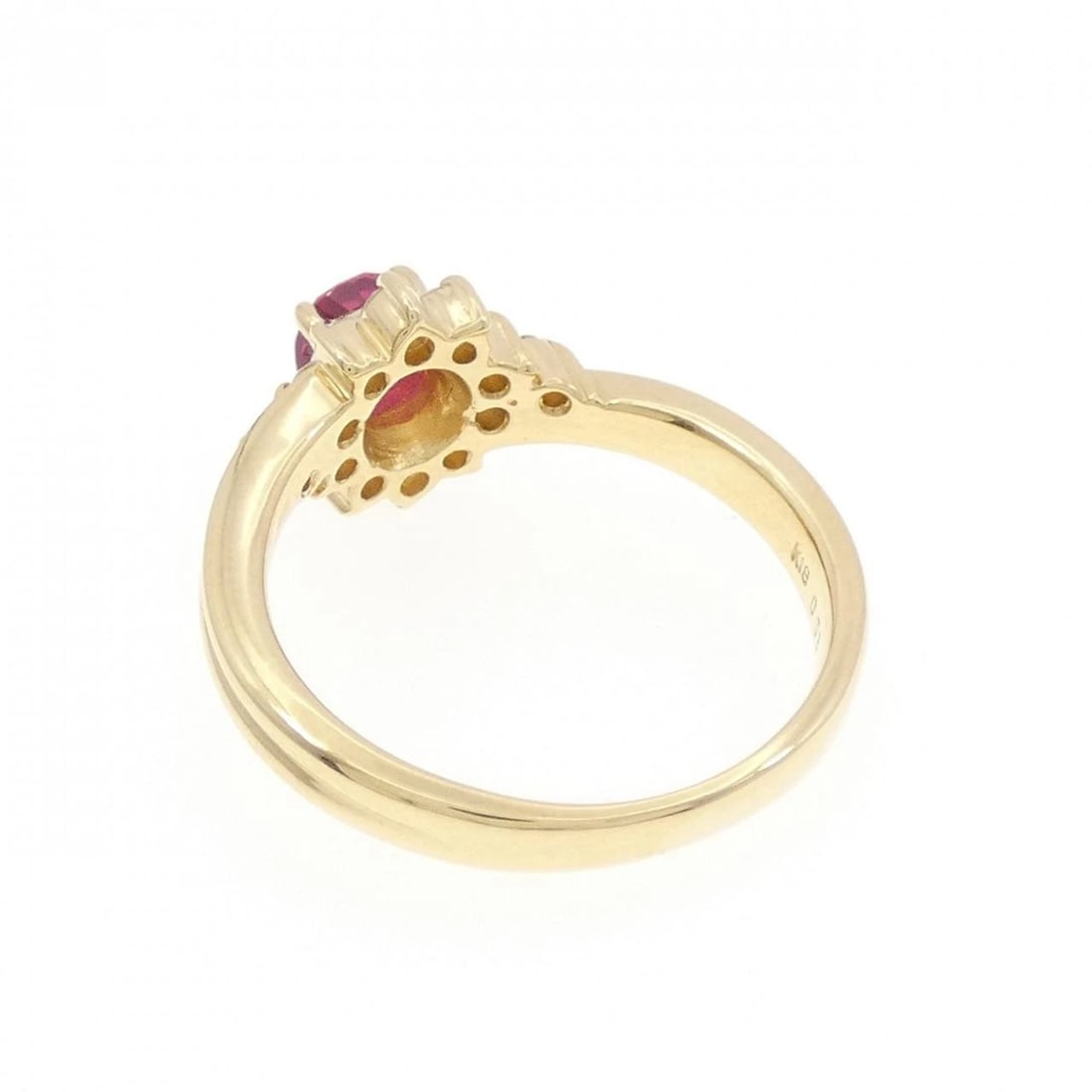K18YG RUBY RING - 3