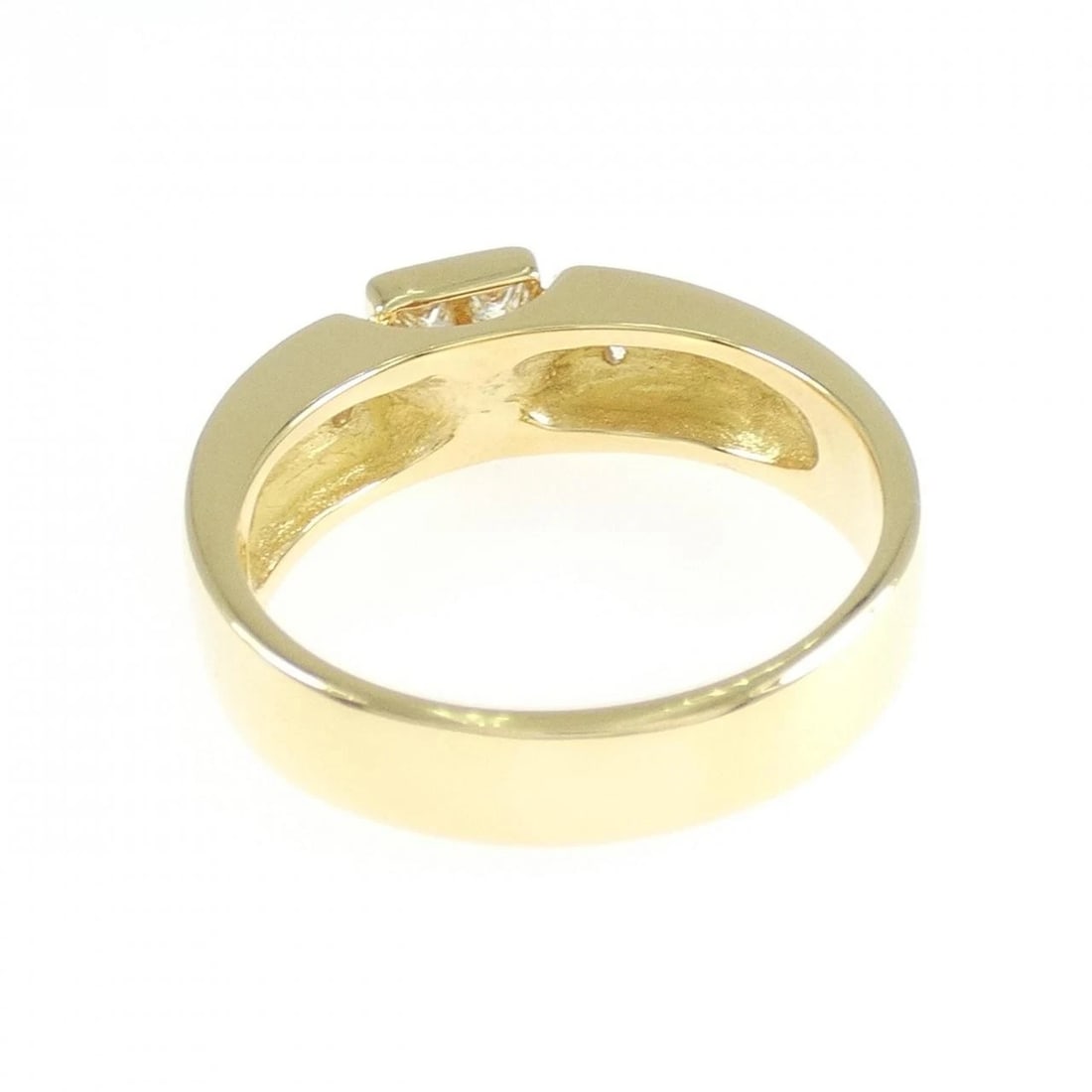 K18YG DIAMOND RING - 3