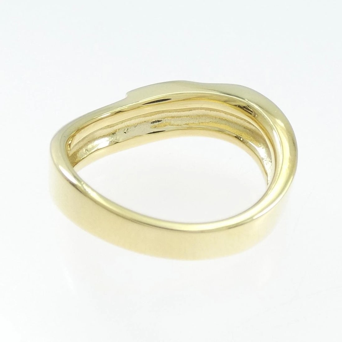 K18YG DIAMOND RING - 3