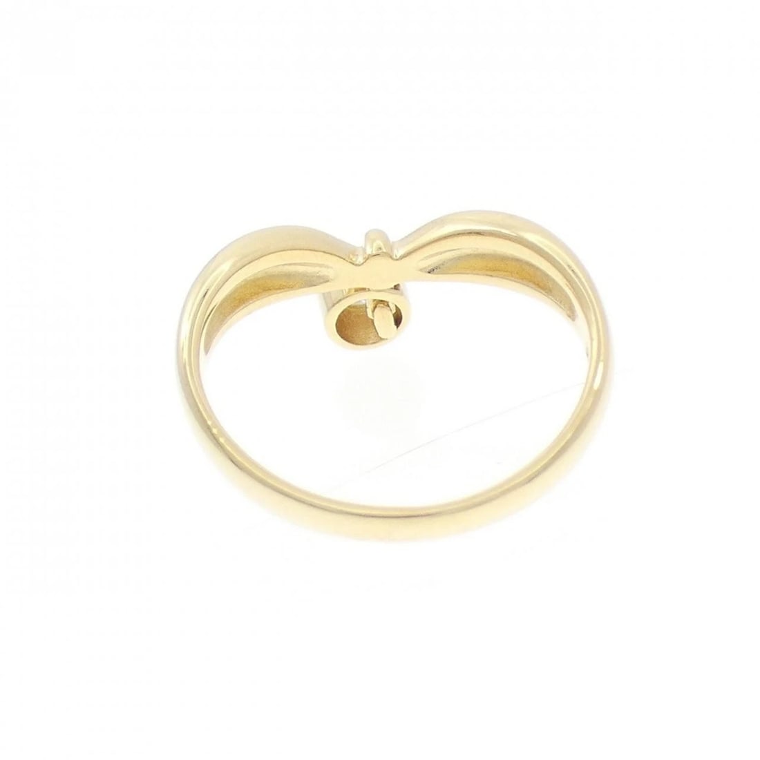 K18YG DIAMOND RING - 3