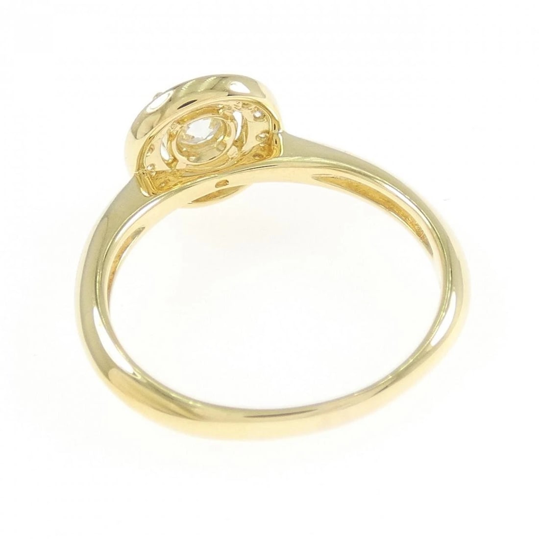 K18YG DIAMOND RING - 3