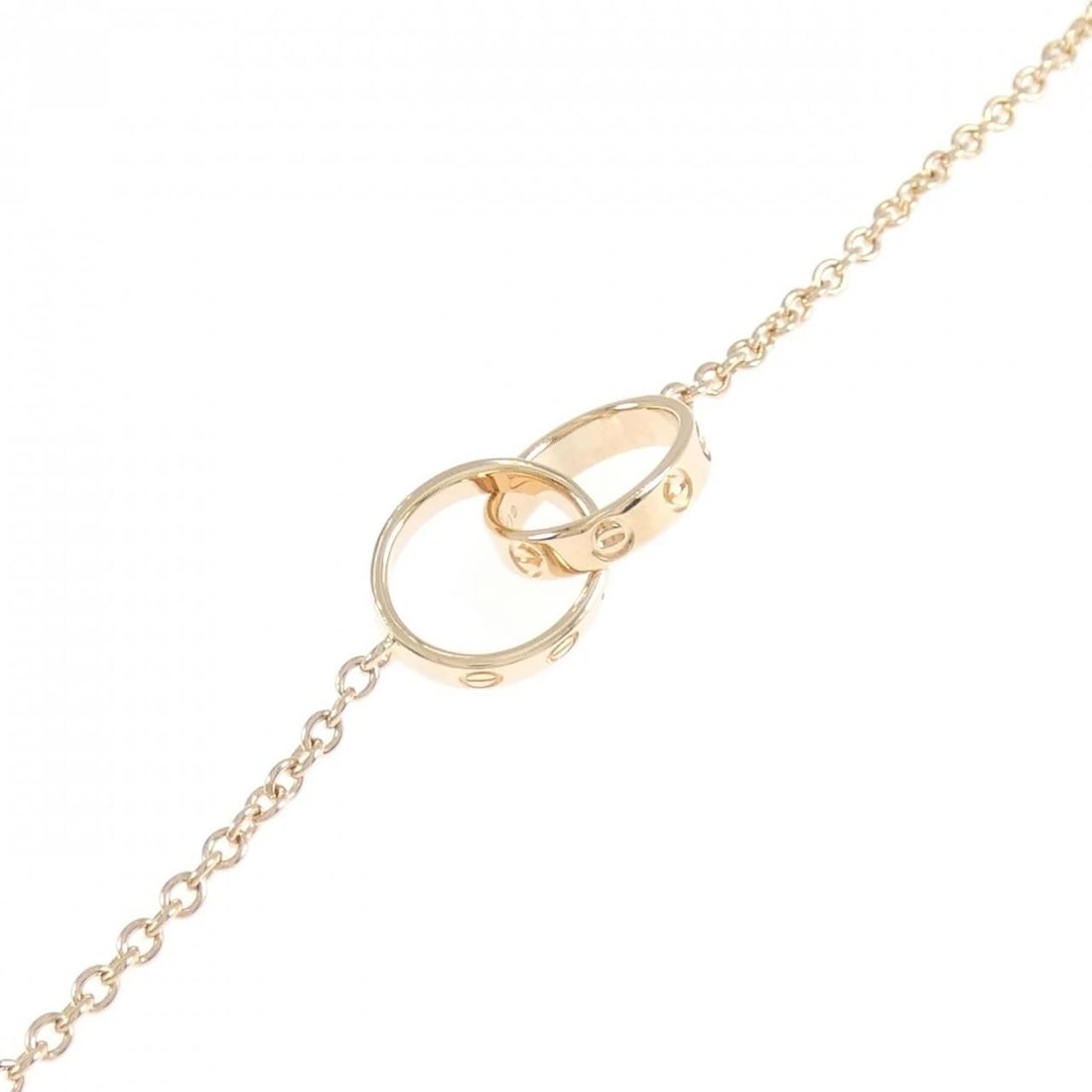 CARTIER BABY LOVE BRACELET: Cartier Baby Love Bracelet Brand: Cartier Type: Bracelet Material: 750 Pink Gold, Color: Pink Gold Size: 16.5cm,ActualSize Max W: 9.5mm Accessories: None Accessories Notice: When purchasing