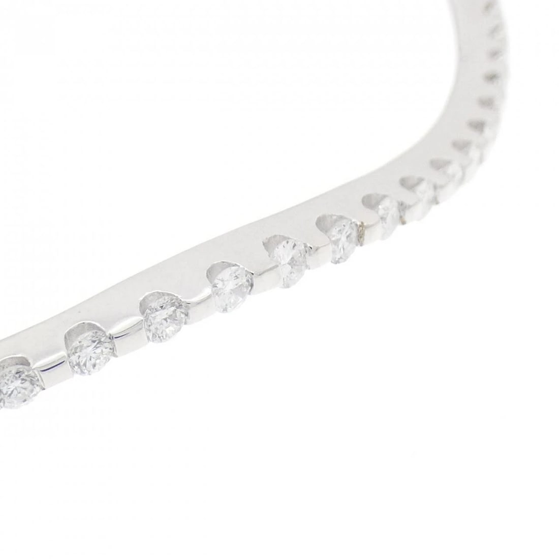 K18WG DIAMOND BANGLE - 2