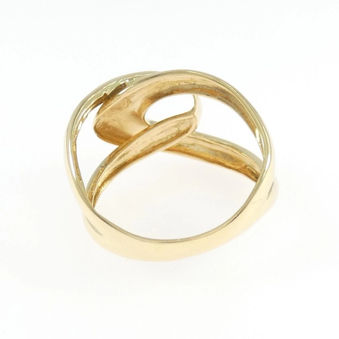 K18YG DIAMOND RING - 3