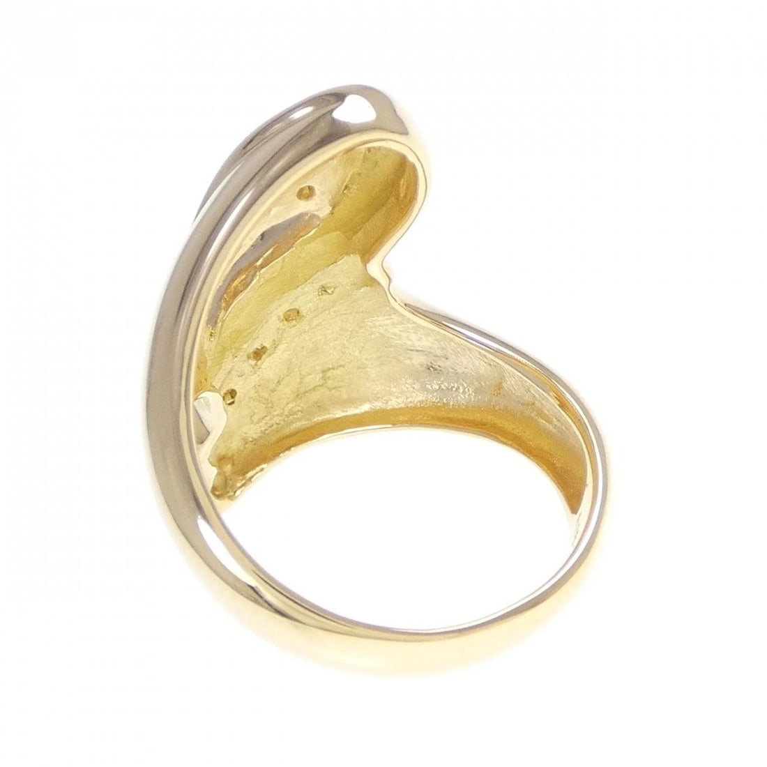 K18YG DIAMOND RING - 3