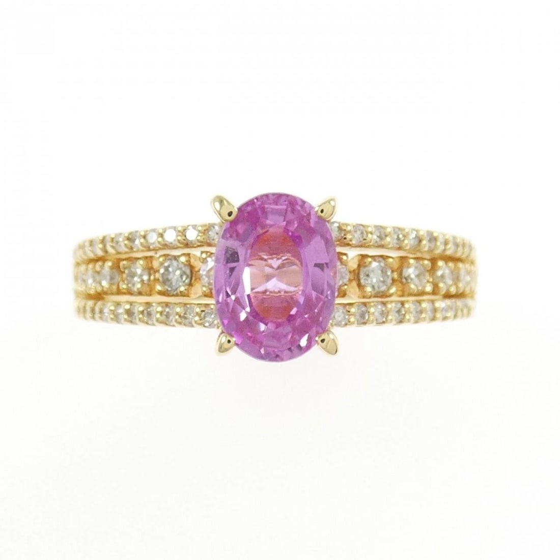 K18PG SAPPHIRE RING - 2