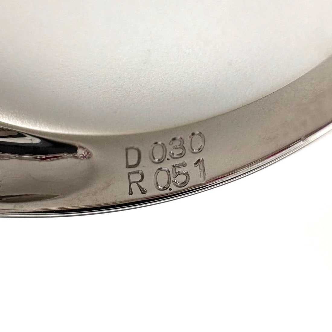 RUBY DESIGN PLATINUM MELEE DIAMOND RING - 2