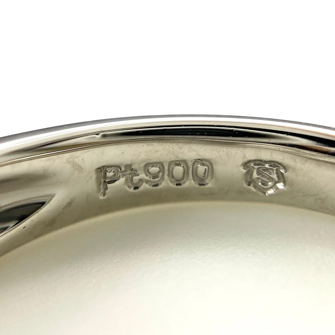 MELEE DIAMOND DESIGN RING PLATINUM - 2