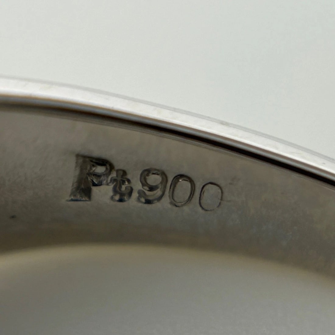 MELEE DIAMOND DESIGN RING PLATINUM - 2