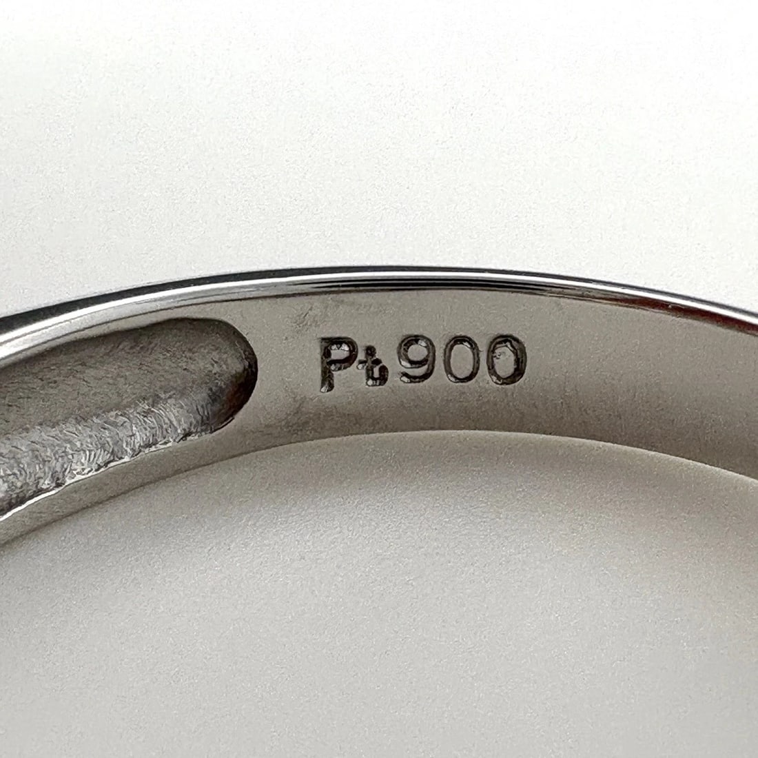 MELEE DIAMOND DESIGN RING PLATINUM - 2