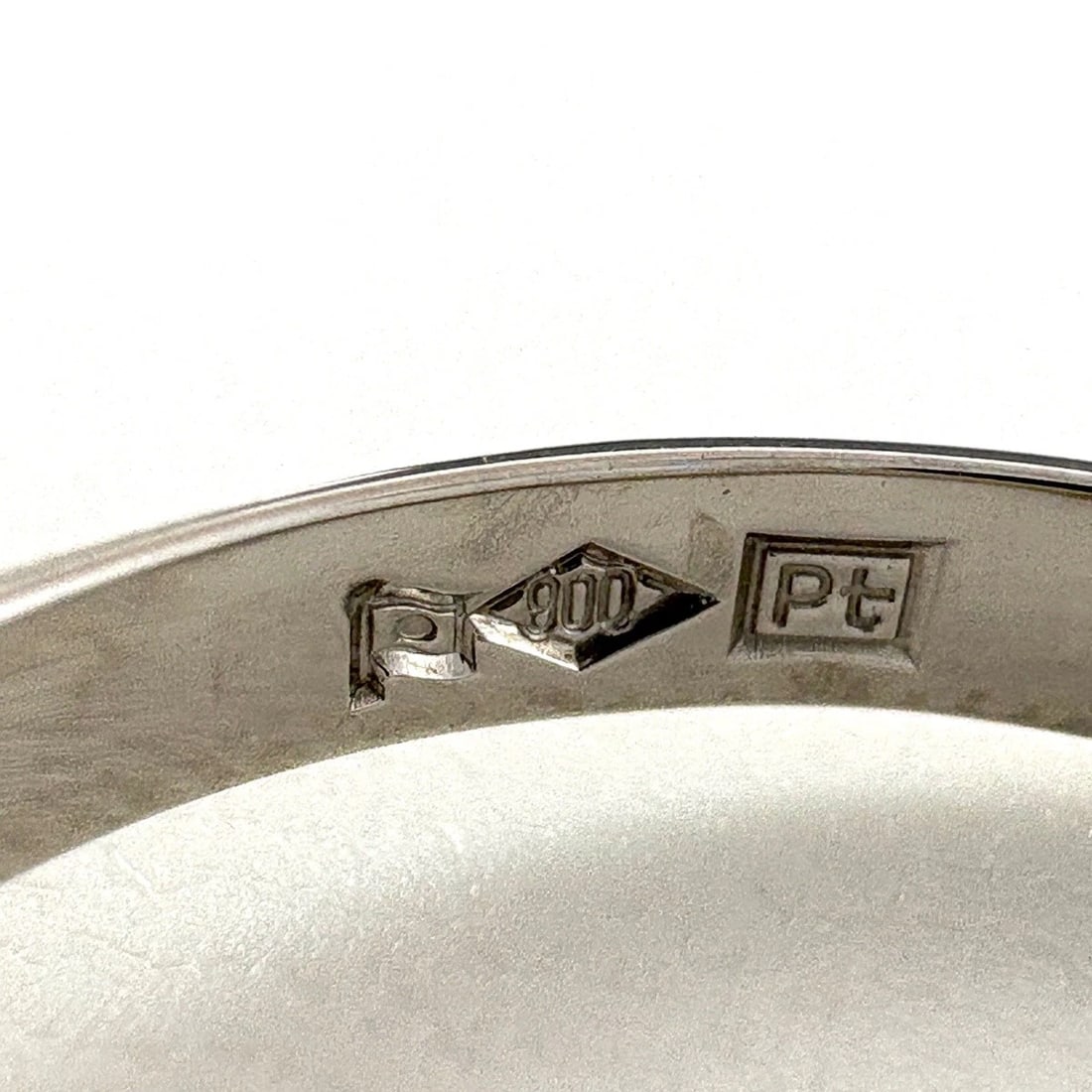 MELEE DIAMOND DESIGN RING PLATINUM - 2