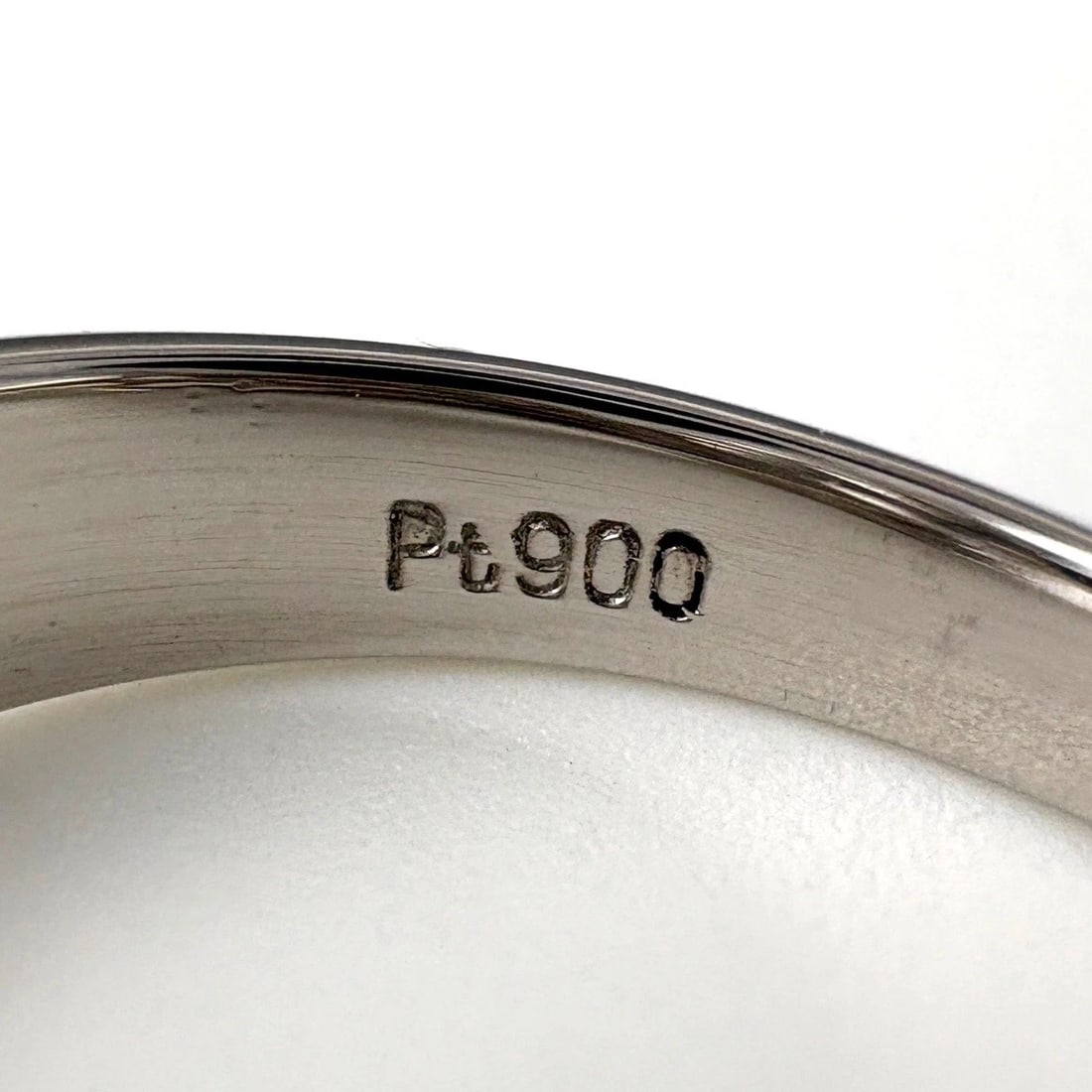 MELEE DIAMOND DESIGN RING PLATINUM - 2