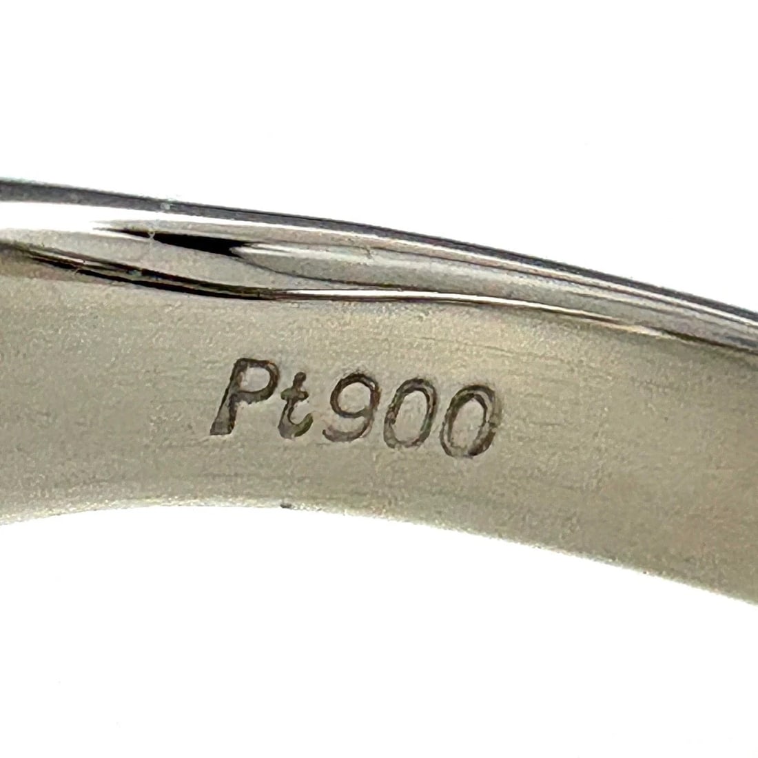 MELEE DIAMOND DESIGN RING PLATINUM RING - 2