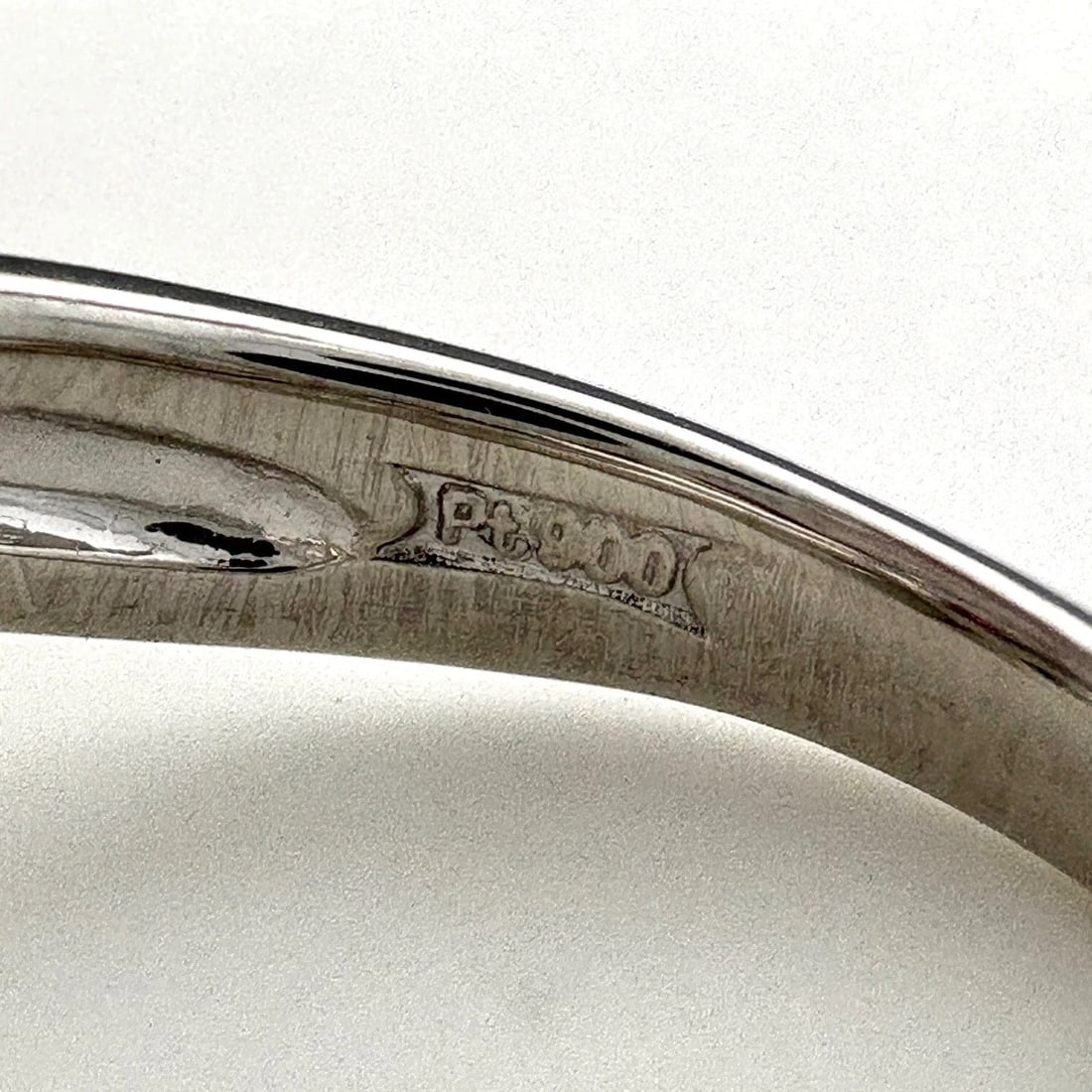 RUBY DESIGN RING PLATINUM MELEE DIAMOND - 2