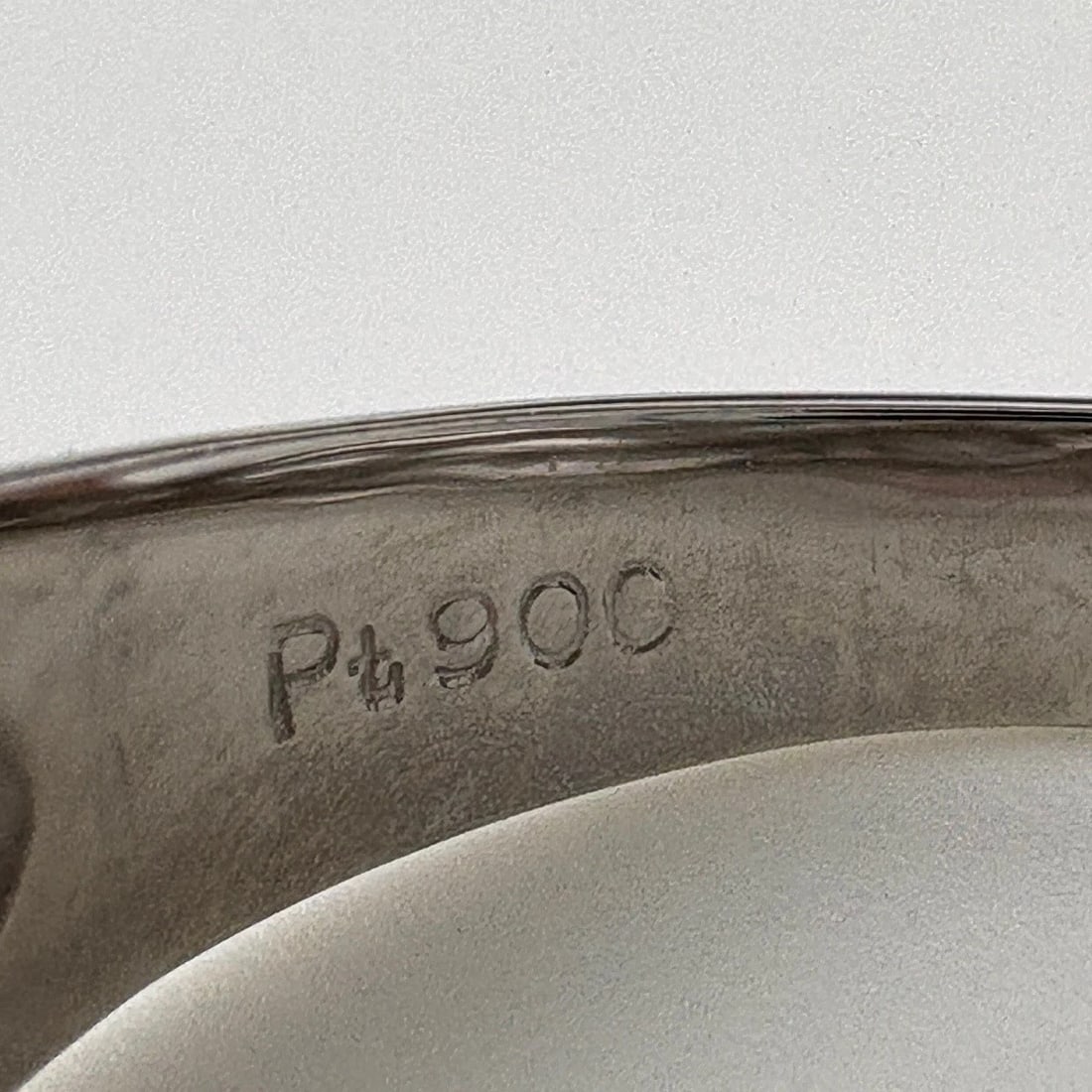 MELEE DIAMOND DESIGN RING PLATINUM - 2