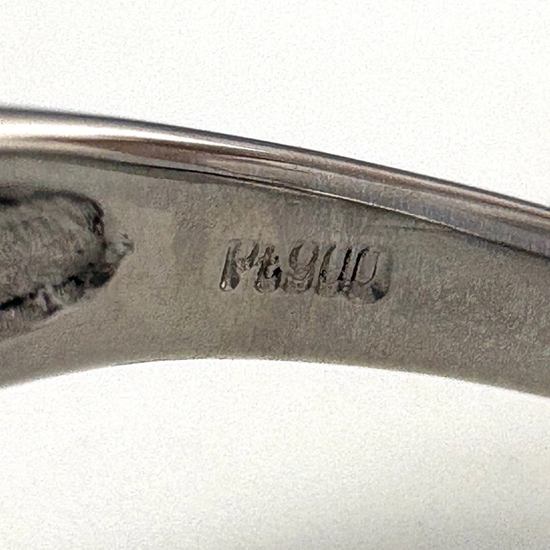 MELEE DIAMOND DESIGN RING PLATINUM - 2