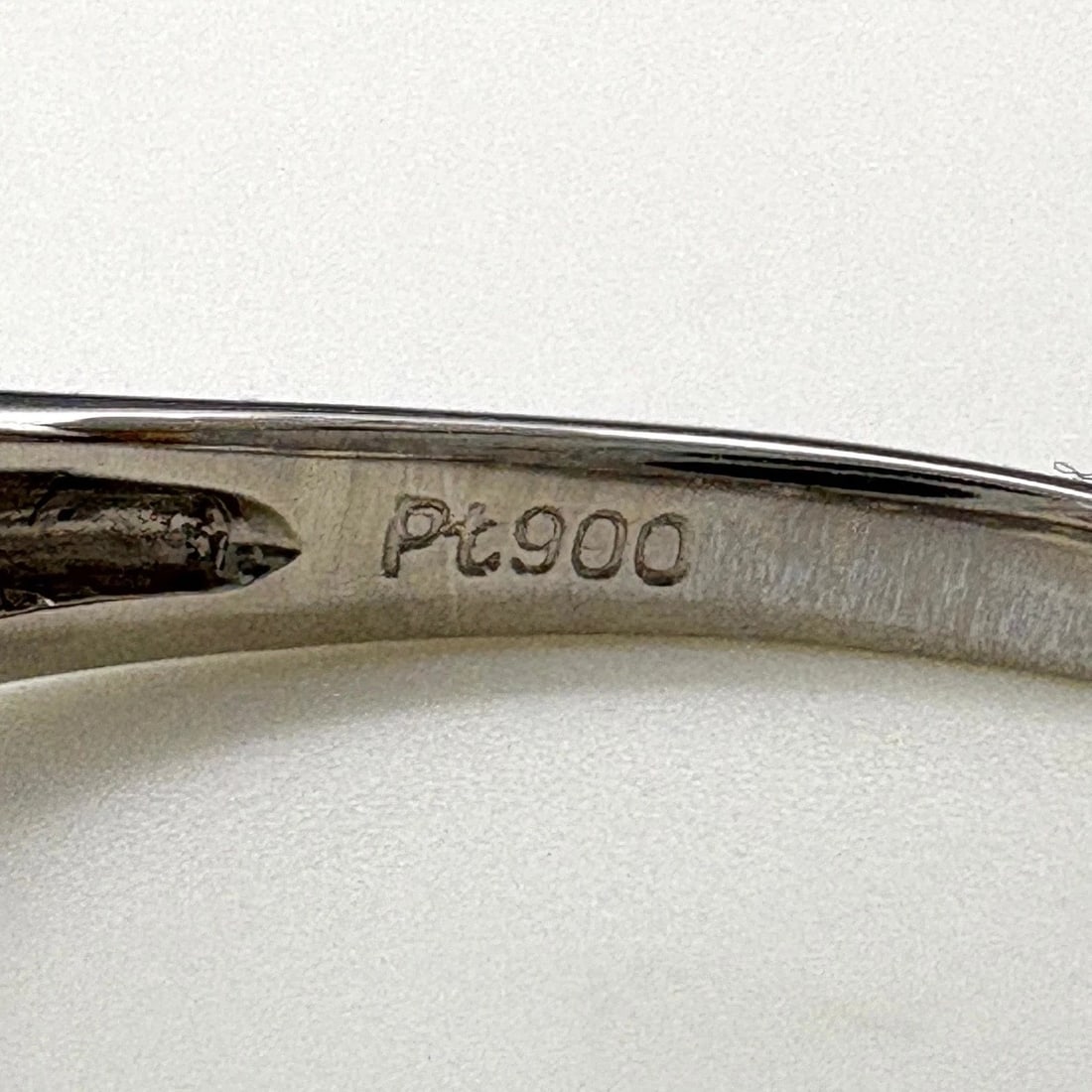 MELEE DIAMOND DESIGN RING PLATINUM - 2