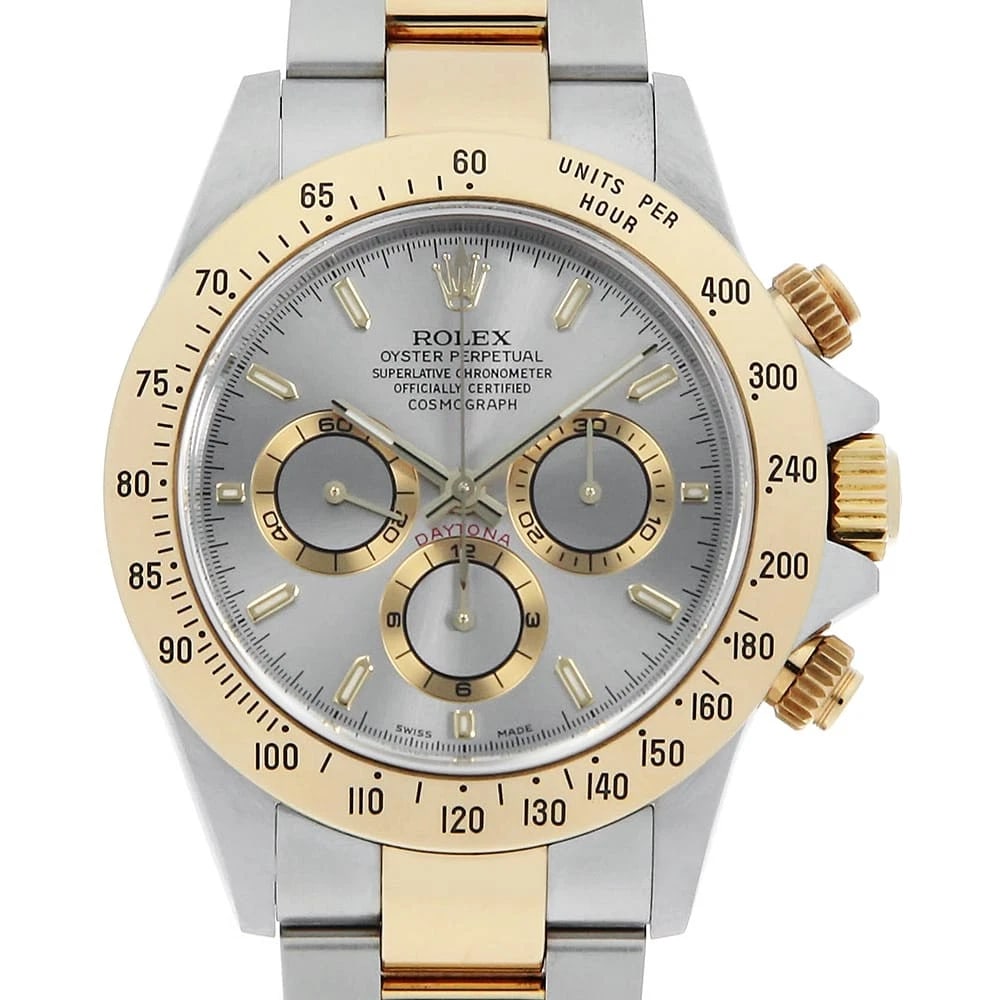 ROLEX COSMOGRAPH DAYTONA GRAY SECOND HAND WRIST WATCH (1 of 3)
