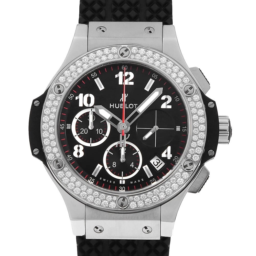 HUBLOT BIG BANG STEEL DIAMOND WRIST WATCH (1 of 5)