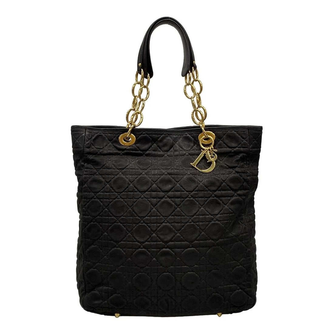 DIOR/CHRISTIANDIOR DIOR SOFT - BLACK LEATHER TOTE BAG TOTE BAG: DIOR/ChristianDior Dior Soft - Black Leather Tote Bag Tote Bag Brand: DIOR/ChristianDior Type: Tote Bag Material: Leather Color: Black Size: Height : 14.17 inch (36 cm) cidth : 12.99 inch" (33 cm)