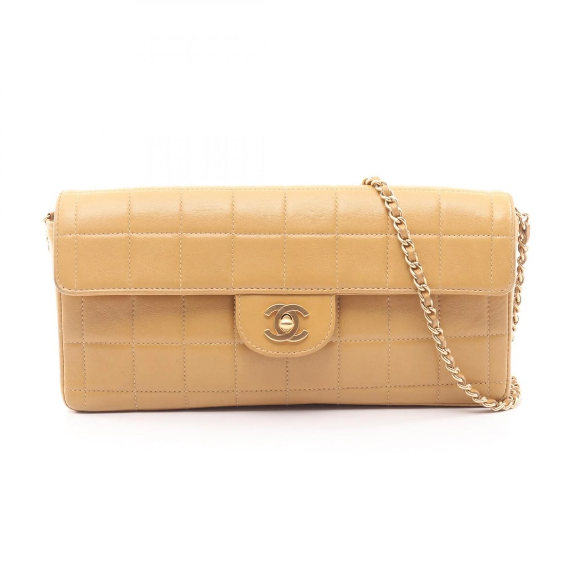 CHANEL CHOCOLATE BAR CHAIN SHOULDER HANDBAG SHOULDER BAG (1 of 5)