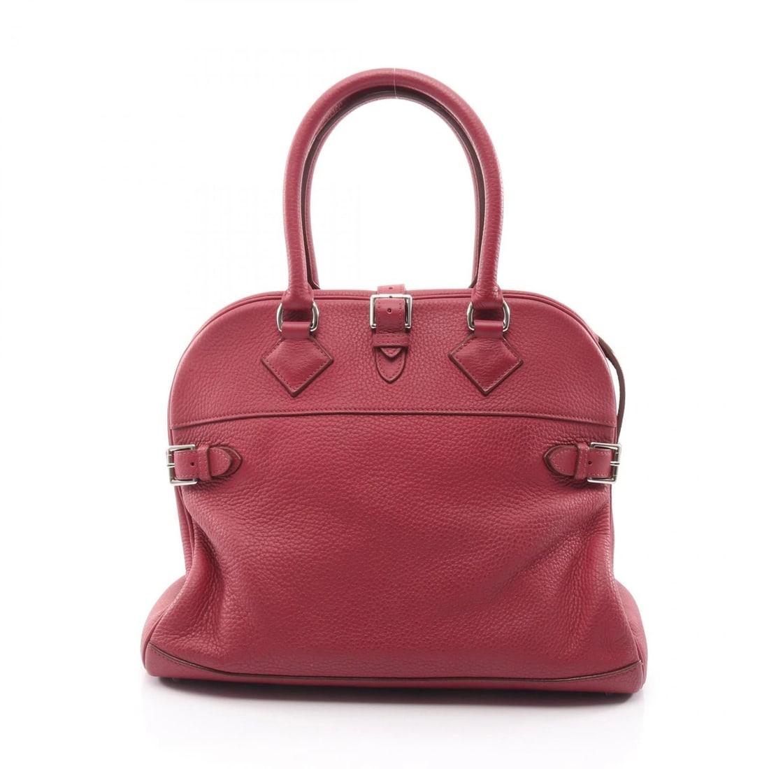 HERMES ATLAS 35 HANDBAG CLEMENCE LEATHER BROWN HANDBAG: HERMES Atlas 35 Handbag Clemence leather Brown Handbag Brand: HERMES Type: Handbag Material: leather Color: Brown Size: (H:11.0" x W:13.8" x D:7.1") Handle?44cm(17.3") Accessories: None Ac