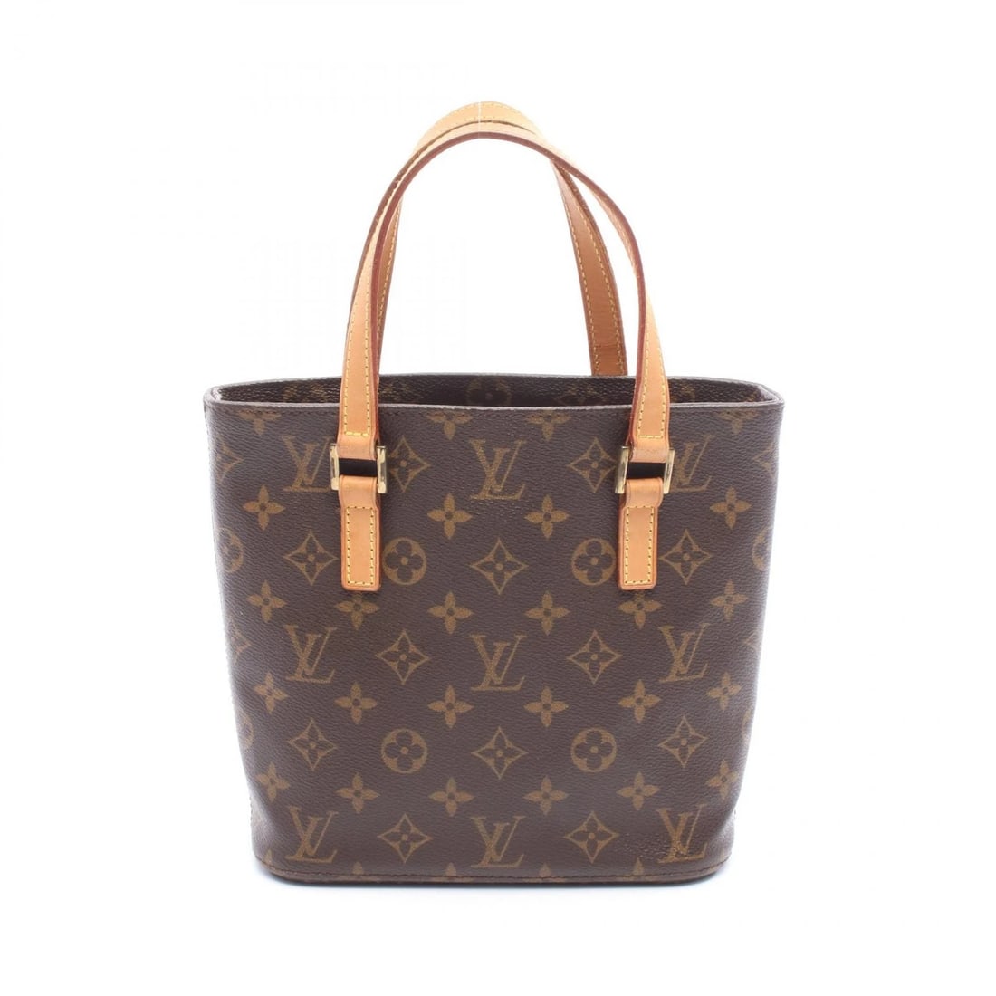 LOUIS VUITTON VAVIN PM TOTE HANDBAG: LOUIS VUITTON Vavin PM tote Handbag Brand: LOUIS VUITTON Type: Handbag Material: PVC coated canvas Color: Brown Size: (H:8.3" x W:8.1" x D:3.3") Handle?35cm(13.8") Accessories: None Access