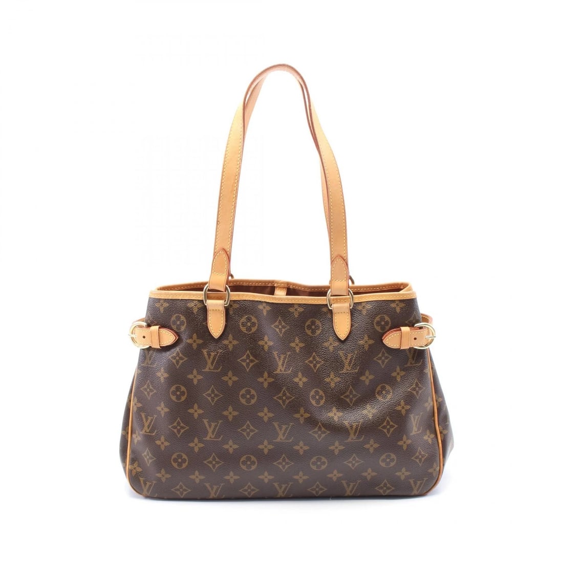 LOUIS VUITTON BATIGNOLLES HORIZONTAL TOTE SHOULDER BAG: LOUIS VUITTON Batignolles Horizontal Tote Shoulder Bag Brand: LOUIS VUITTON Type: Shoulder Bag Material: PVC coated canvas Color: Brown Size: (H:9.8" x W:14.6" x D:5.1") Strap drop?24cm(9.4") 