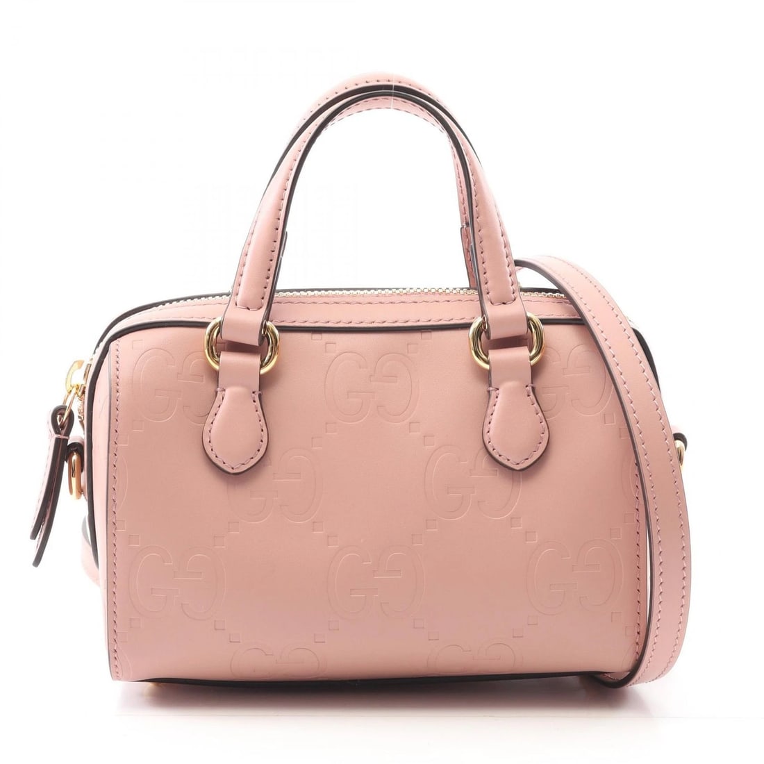 GUCCI GG SUPER MINI SHOULDER HANDBAG CROSSBODY HANDBAG: GUCCI GG Super Mini shoulder Handbag crossbody Handbag Brand: GUCCI Type: Handbag Material: leather Color: Pink Size: (H:4.7" x W:6.3" x D:3.5") Handle?20cm(7.9") Accessories: None Accesso