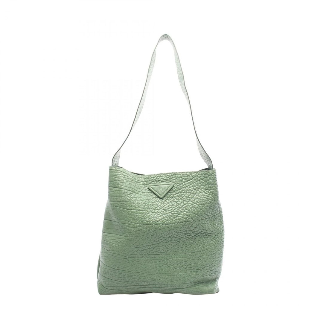 PRADA SHOULDER TOTE BAG LEATHER GREEN TOTE BAG: PRADA Shoulder Tote Bag leather Green Tote Bag Brand: PRADA Type: Tote Bag Material: leather Color: Green Size: (H:16.5" x W:15.7" x D:3.1") Shoulder?93cm(36.6") Accessories: None Accessor