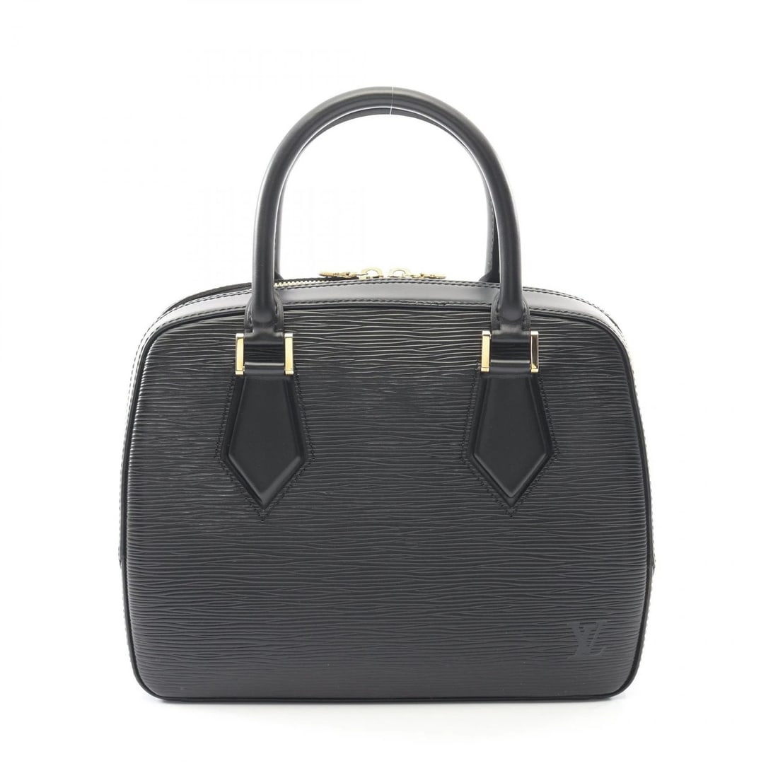 LOUIS VUITTON SABLON HANDBAG EPI LEATHER NOIR HANDBAG: LOUIS VUITTON Sablon Handbag Epi leather Noir Handbag Brand: LOUIS VUITTON Type: Handbag Material: leather Color: Black Size: (H:8.1" x W:10.0" x D:4.3") Handle?36cm(14.2") Accessories: None <